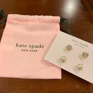 Kate Spadw Rise and Shine stud earrings. NWT